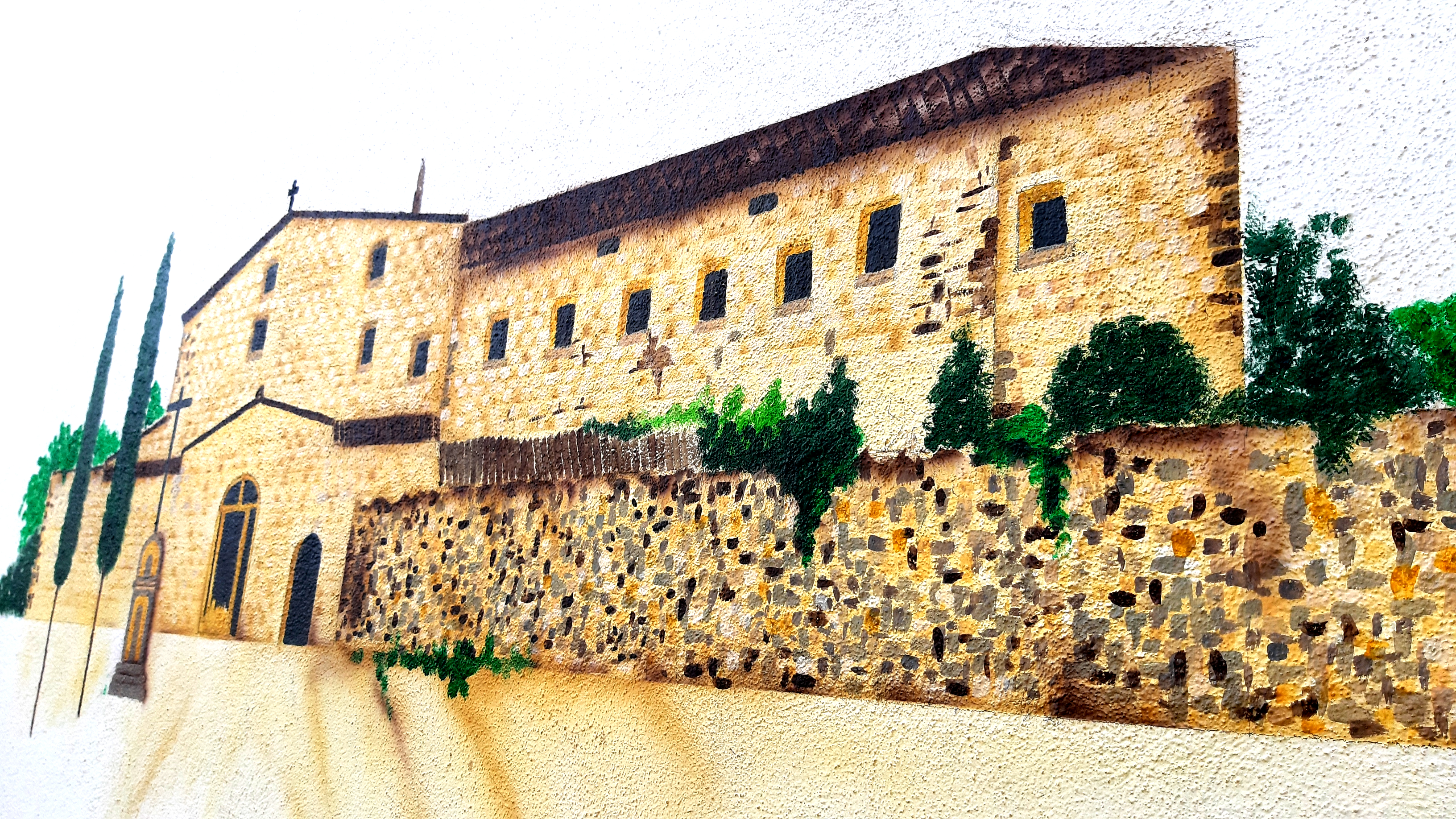 Pintura mural Convent dels Frares 