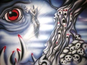Mural Dead and eye