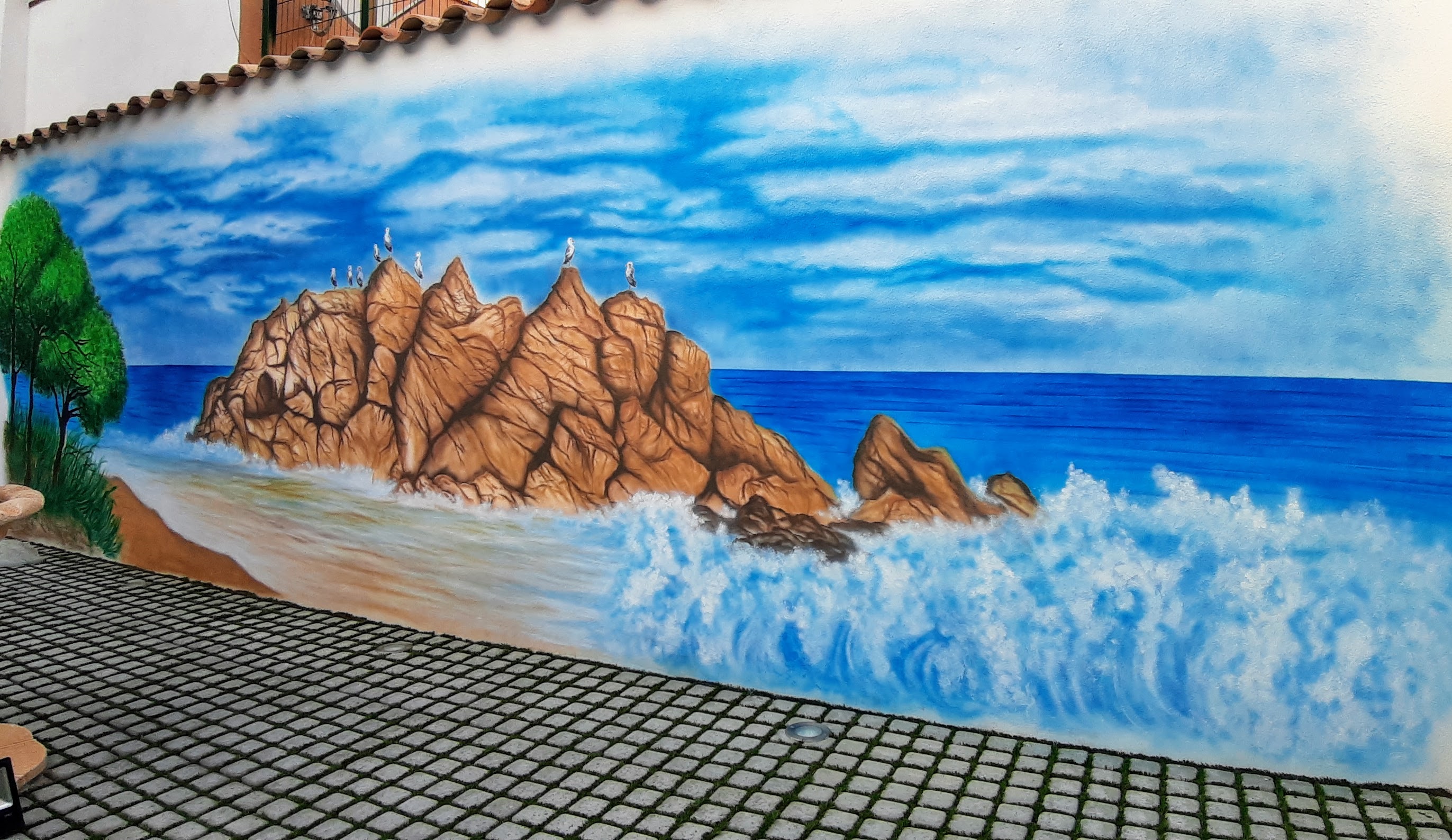 Mural Roca grossa Calella